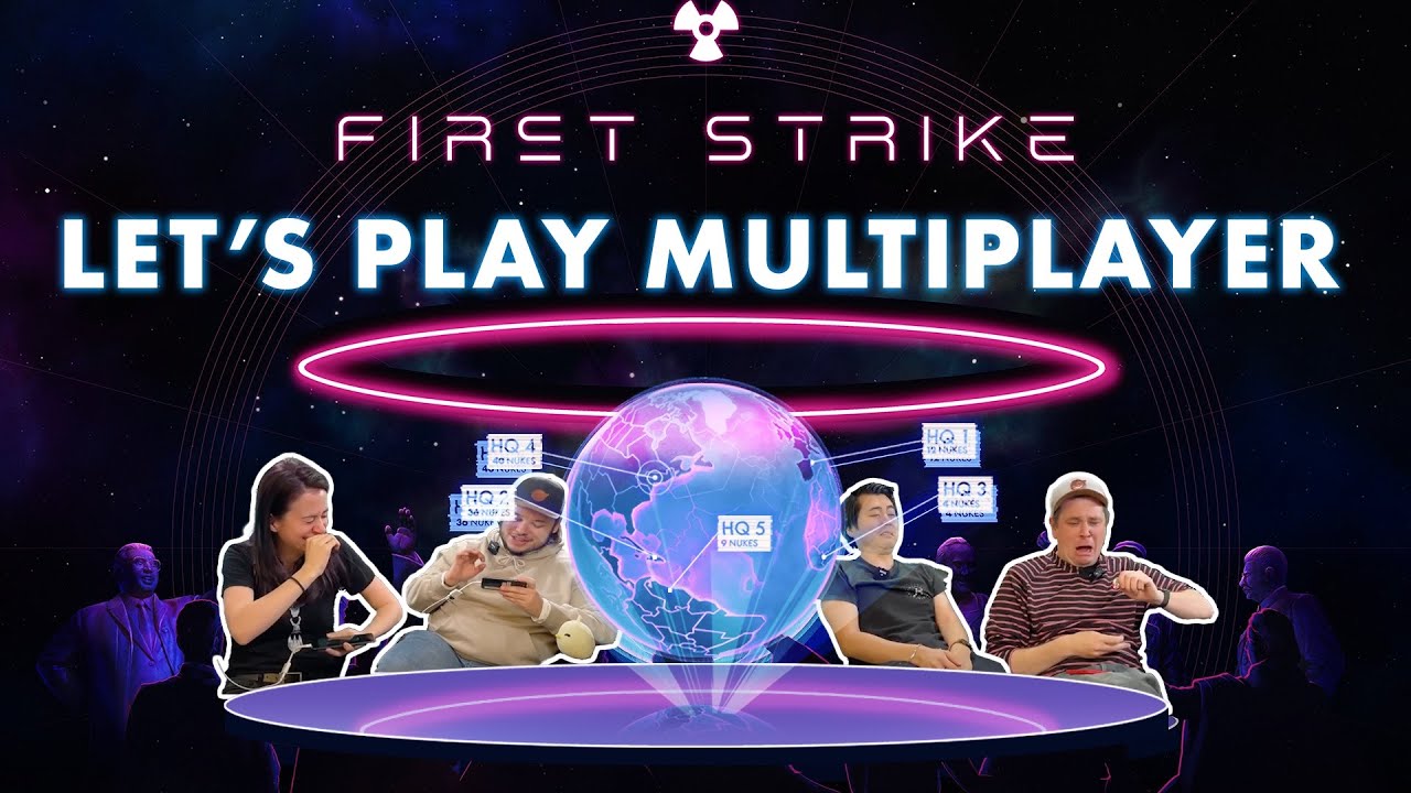Online Nuclear War Battles! – Let's Play First Strike MULTIPLAYER together (Full VOD)