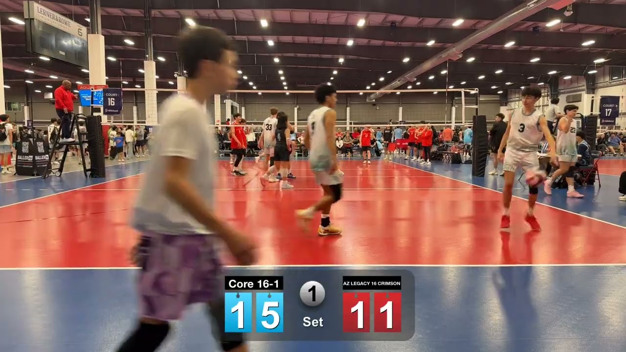 Core 16-1 vs AZ LEGACY 16 Crimson Grant Southwest Classic 01/18/2026