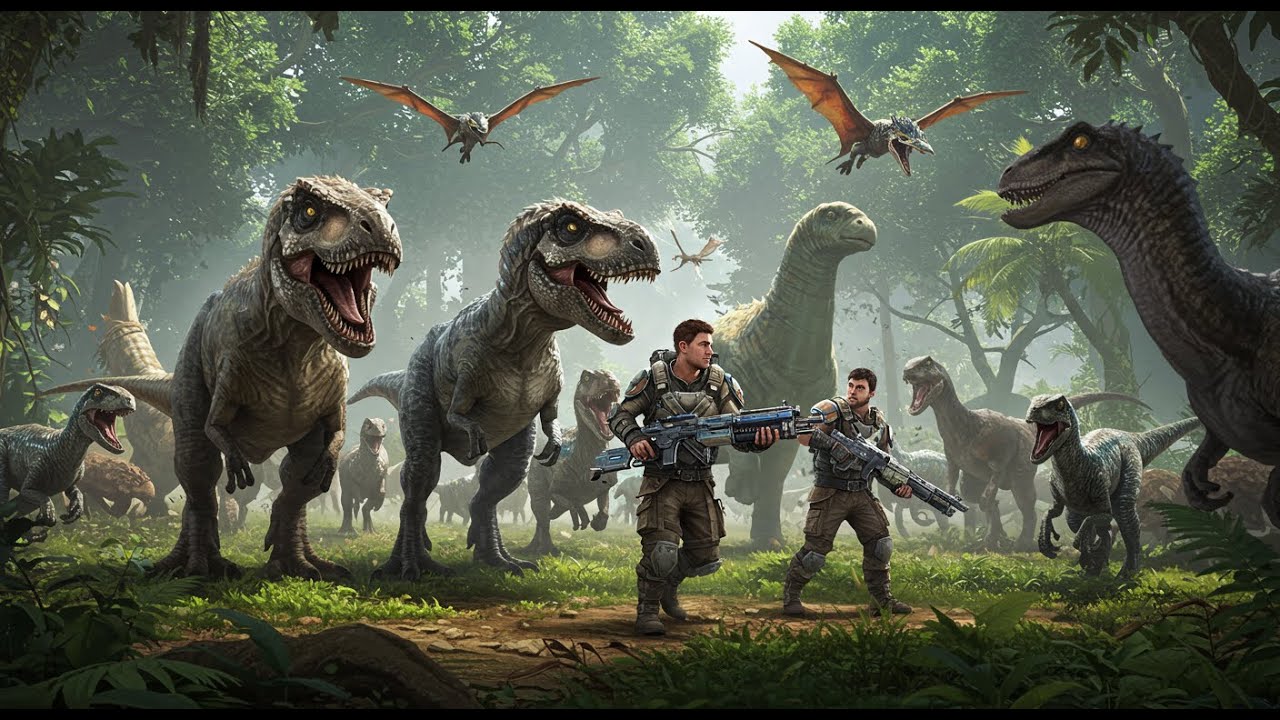 Taming an Army of Dinos (Ark Ep 2)