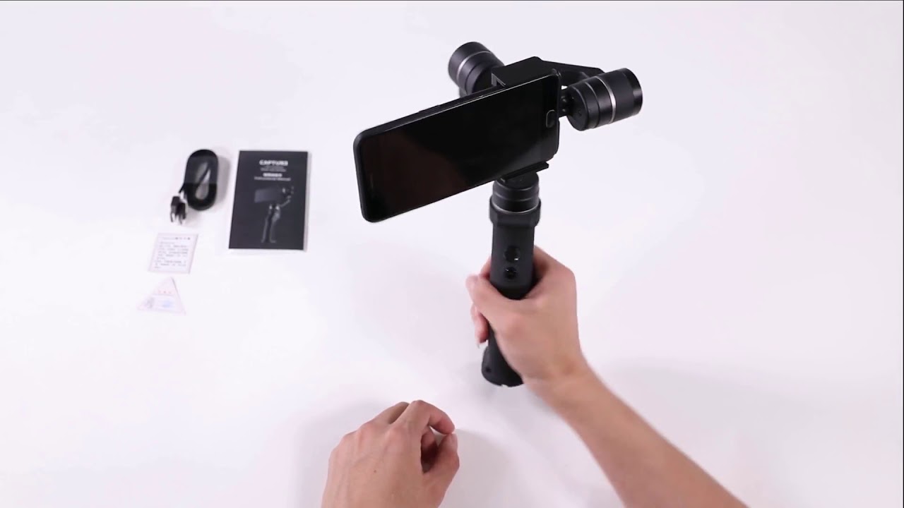 TUTORIAL ESTABILIZADOR FUNSNAP CAPTURE 3 AXIS GIMBAL