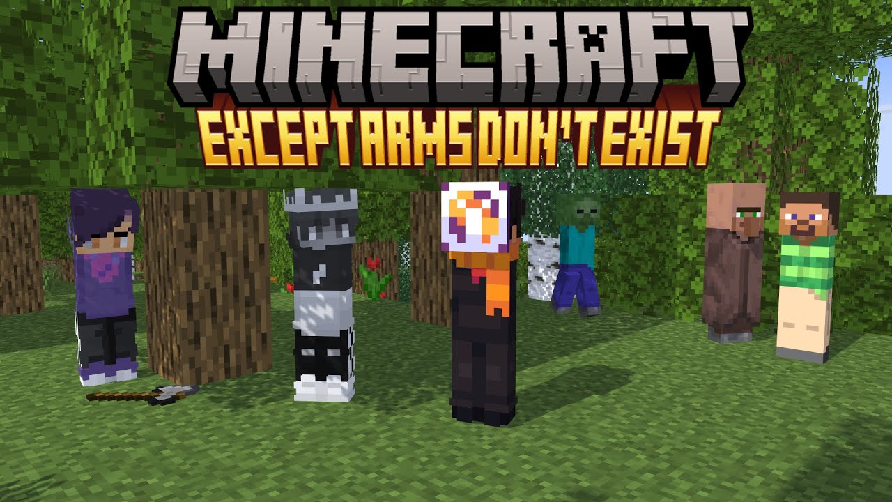 minecraft but Arms don't exist