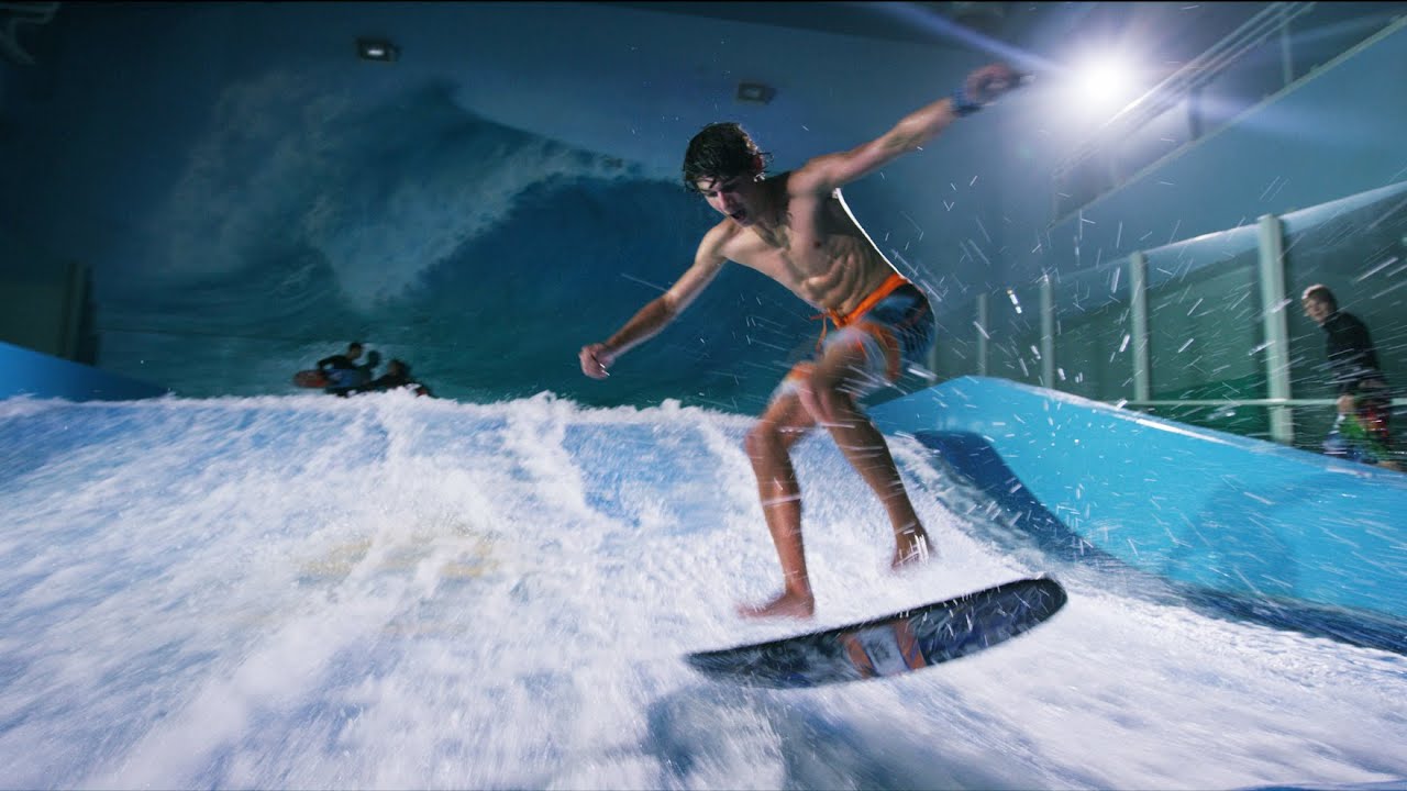 Behind The Scenes - Surfing Indoors