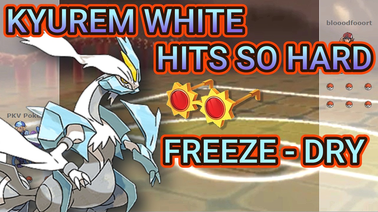 Kyurem White Hits So Hard! (Pokemon Showdown Random Battles) (High Ladder)
