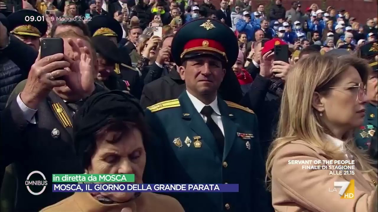 9 maggio, il giorno della grande parata di Putin a Mosca. Le prime immagini