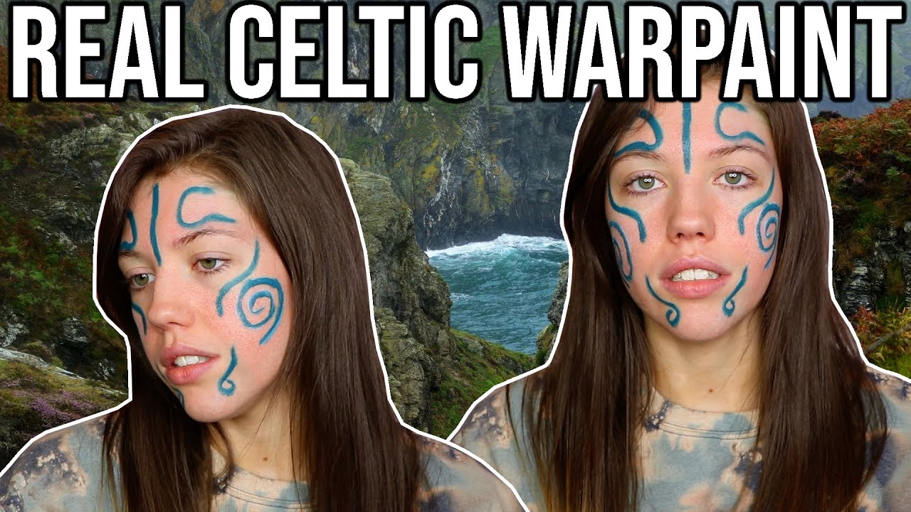 I TRIED A CELTIC WARPAINT TUTORIAL! | Kenzie Scarlett