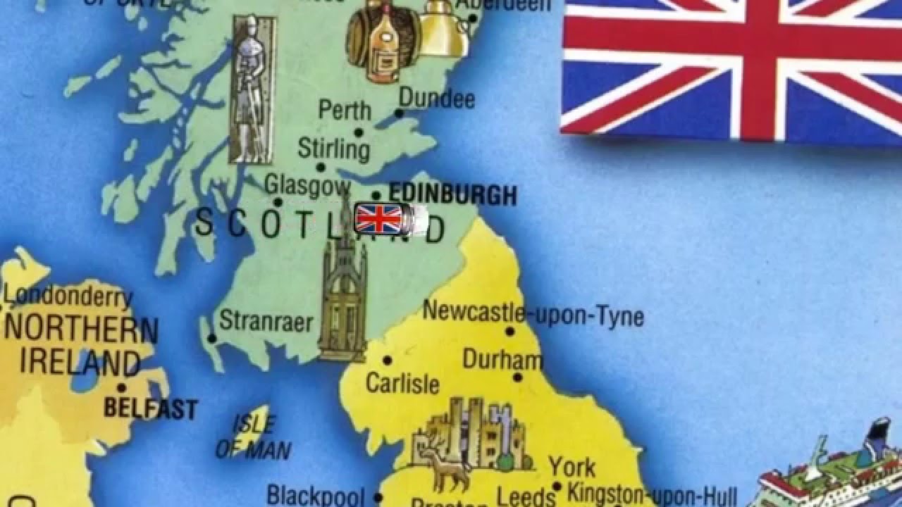 Mapping the accents of Great Britain