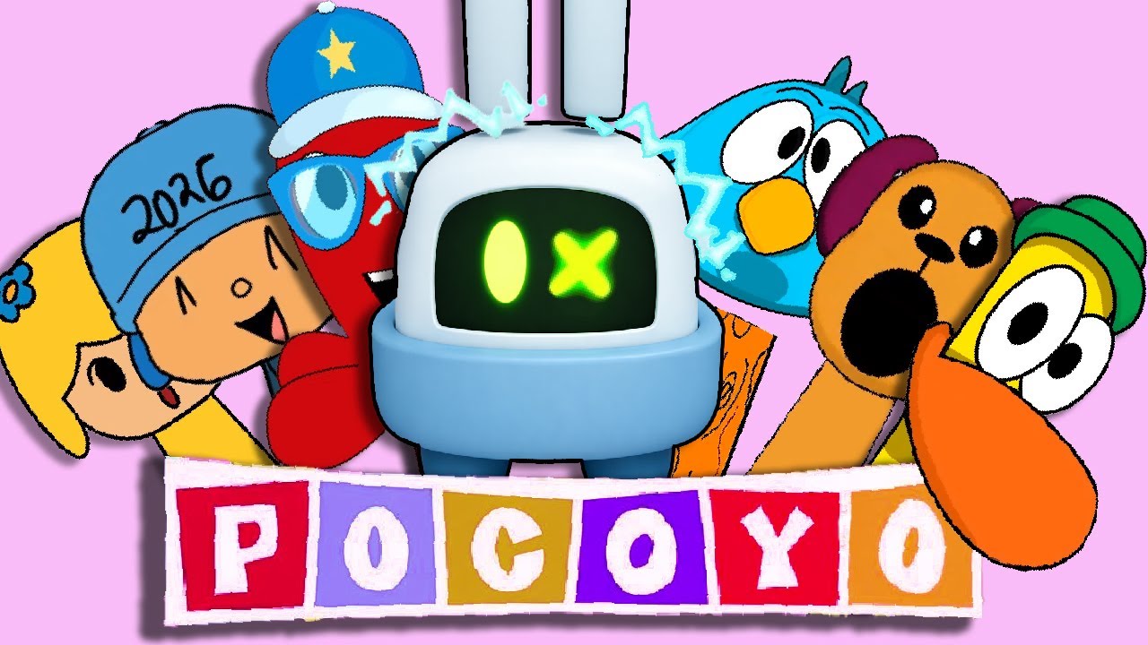 Sprunki OC: All Pocoyo and Roberto, Angry Alien, Fred, Pato, Nina Phase 1 to Phase 2