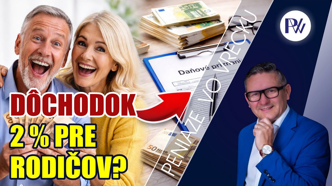 Rodičovský dôchodok je späť! 2 % pre rodičov?! | #rodicovskydôchodok #rodicovskydôchodok2026