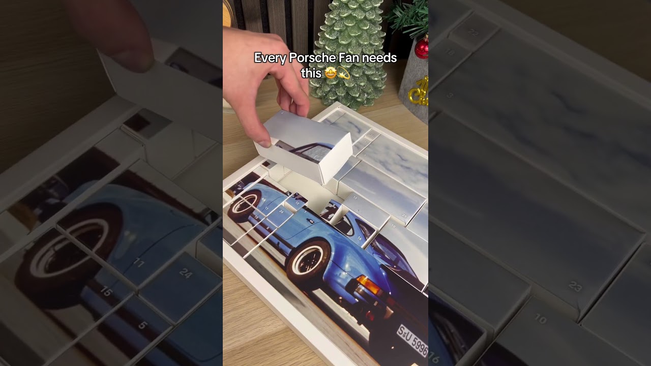 This is a must have for Porsche fans 🎄