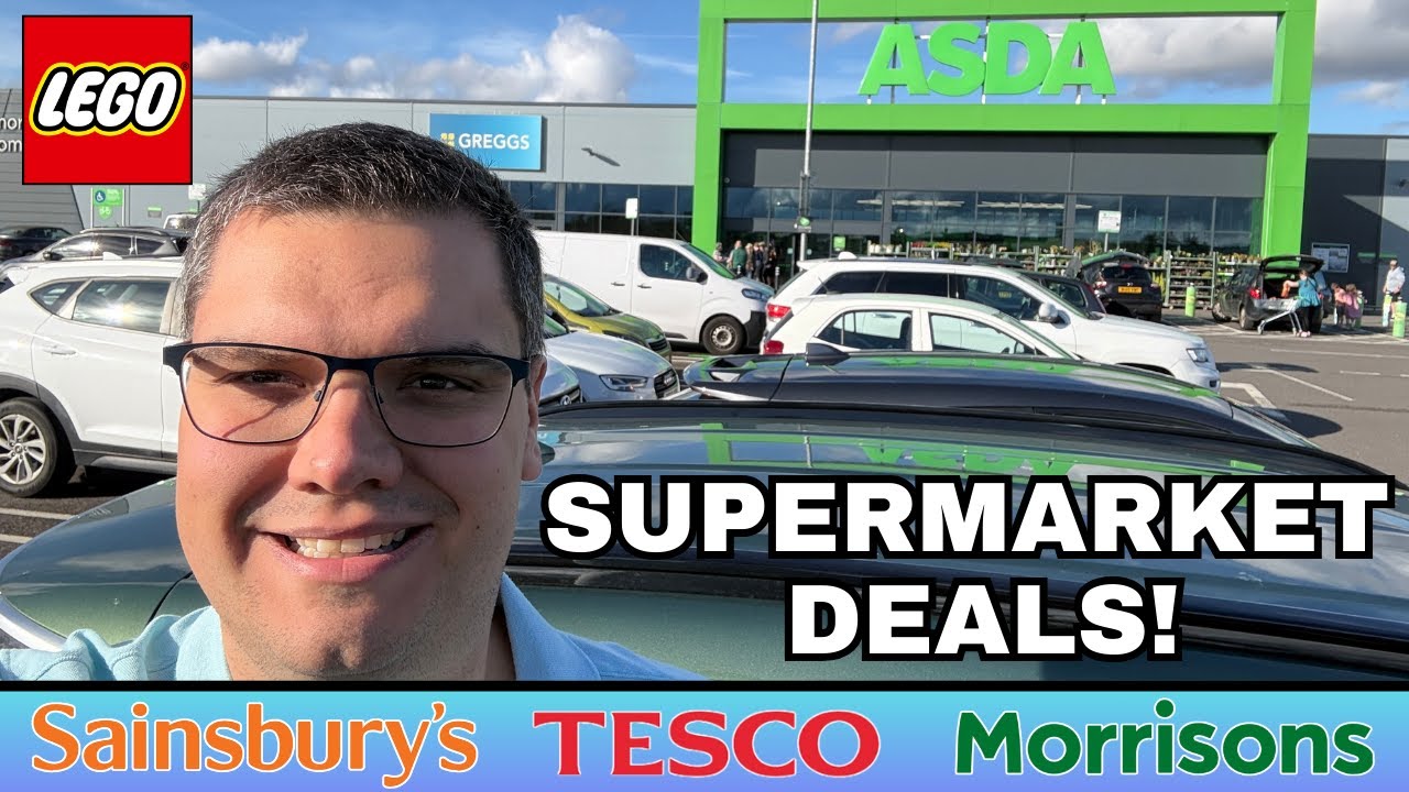 I found HALF PRICE LEGO DEALS at the supermarket!