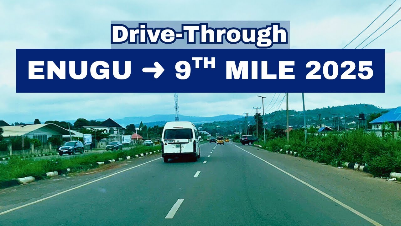 Enugu To 9th Mile Drive Tour 2025 | Major Projects, Industries & Real Estate Opportunities