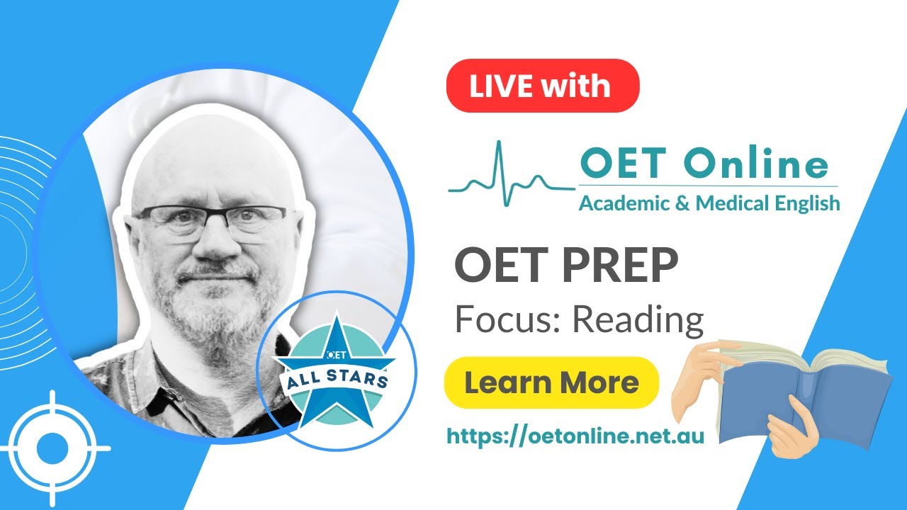 Prep Hour With Steve | 📖 OET Reading: Part C
