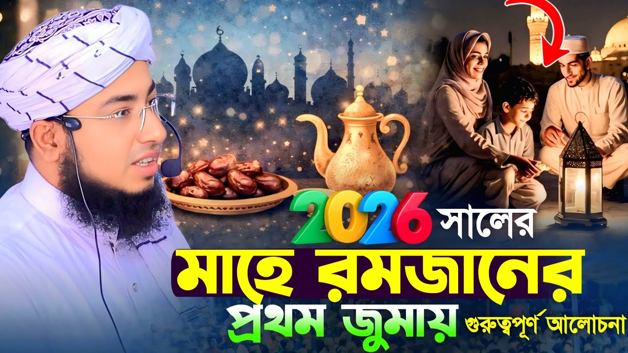 2026 সালের মাহে  রমজানের প্রথম জুমার গুরুত্বপূর্ণ আলোচনা | মুফতি জহিরুল ইসলাম ফরিদী | Jahirul Islam 