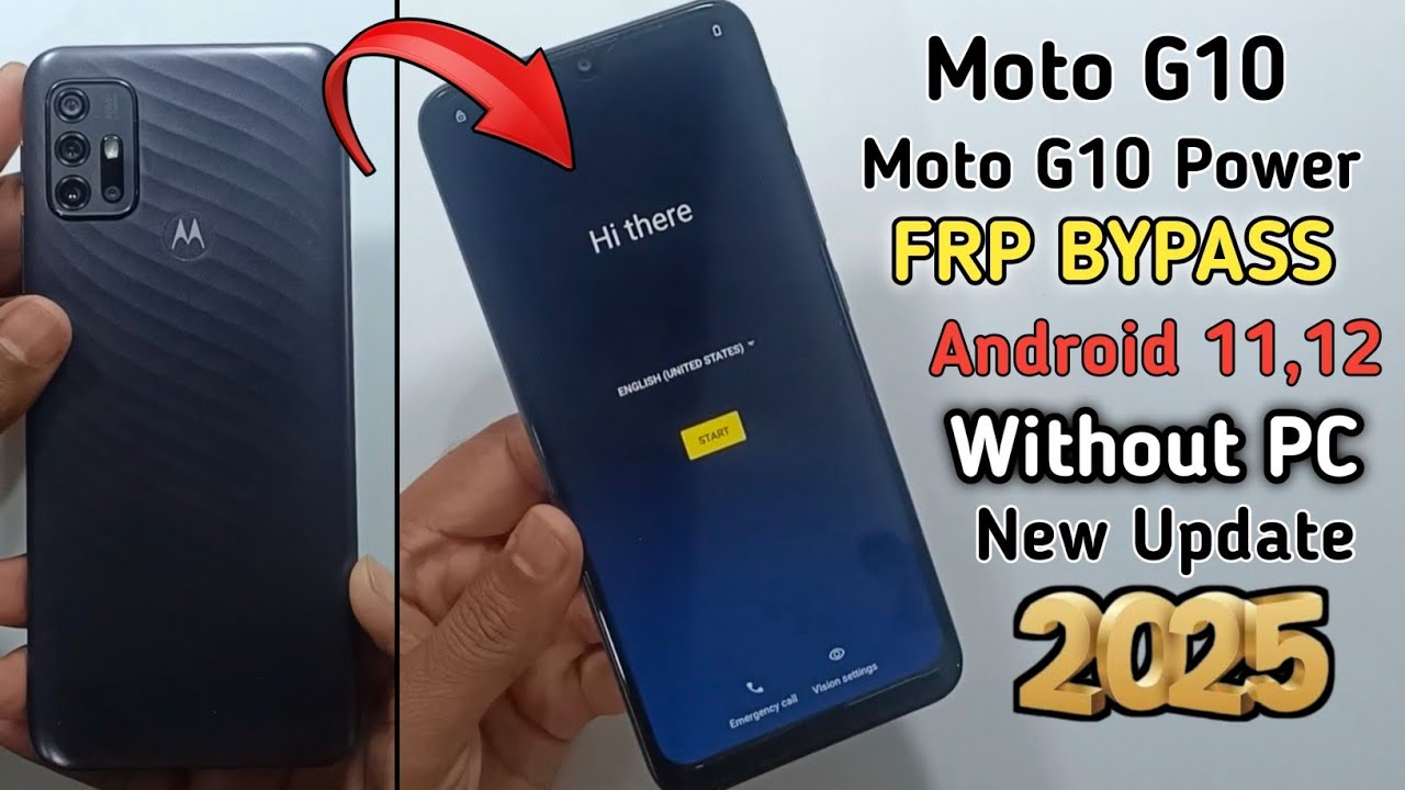Motorola G10 FRP Bypass Android 11 2025 | Gmail/ Lock Remove Without Pc | Google Skip After Reset