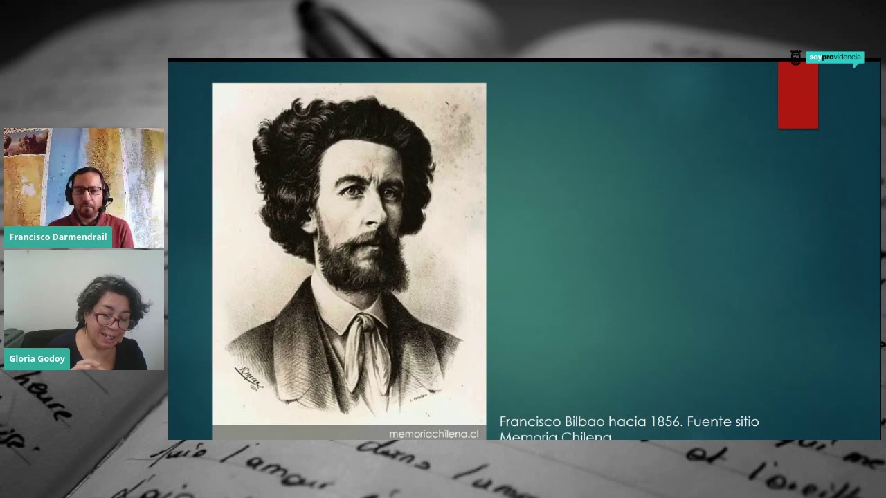 Charla que dicté  sobre Francisco Bilbao y la Sociedad de la Igualdad
