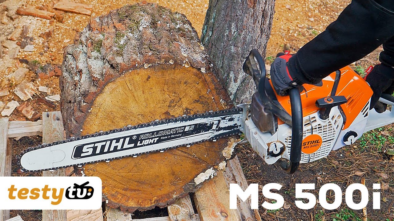 STIHL MS 500i - profesjonalna pilarka łańcuchowa z wtryskiem paliwa