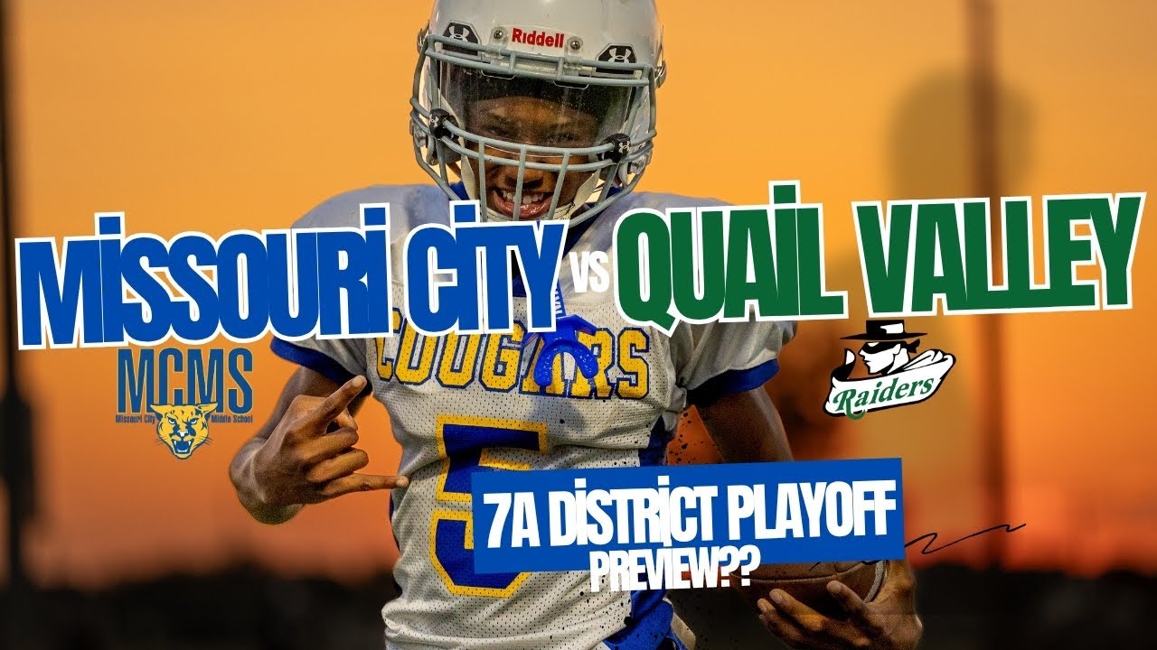 Missouri City-vs-Quail Valley | 7A District Playoff Preview??🔥