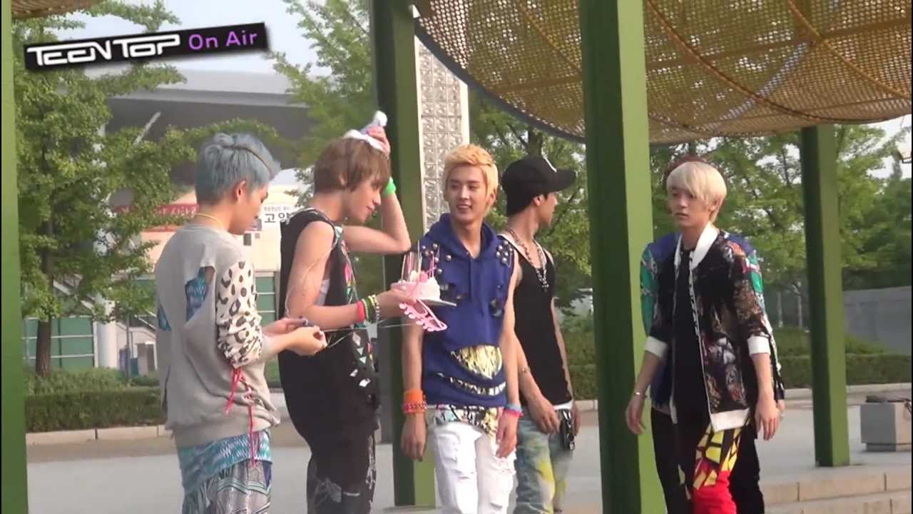 TEEN TOP On Air 'Happy birthday to NIEL 미리한 생일파티'