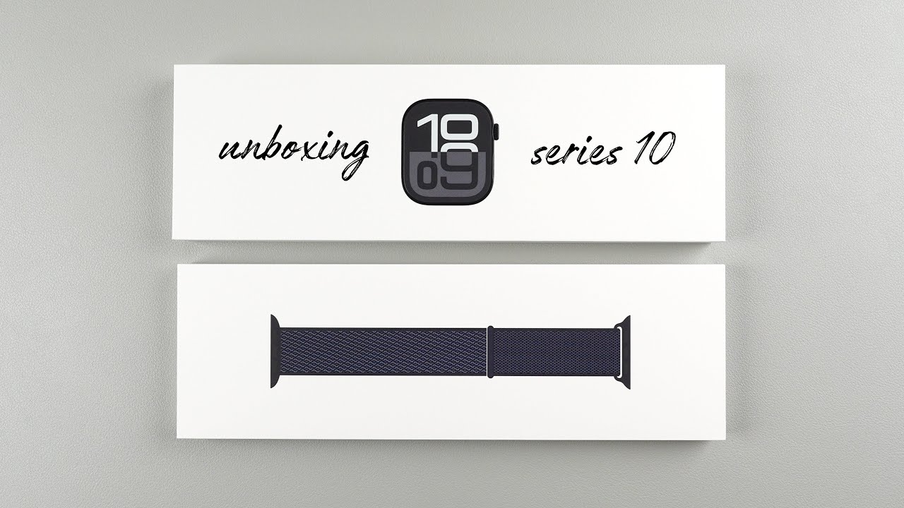 Apple Watch Series 10 Unboxing (42mm Jet Black Aluminum)