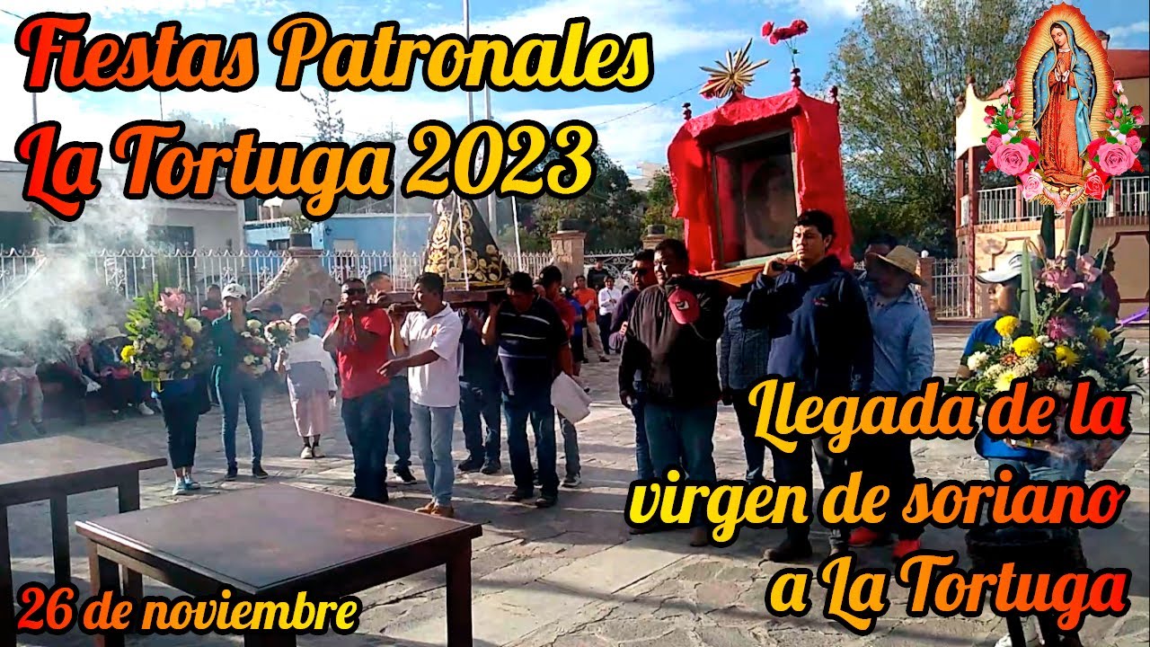 Llegada de la virgen de soriano a La Tortuga | Fiestas Patronales La Tortuga 2023 | 26 de noviembre