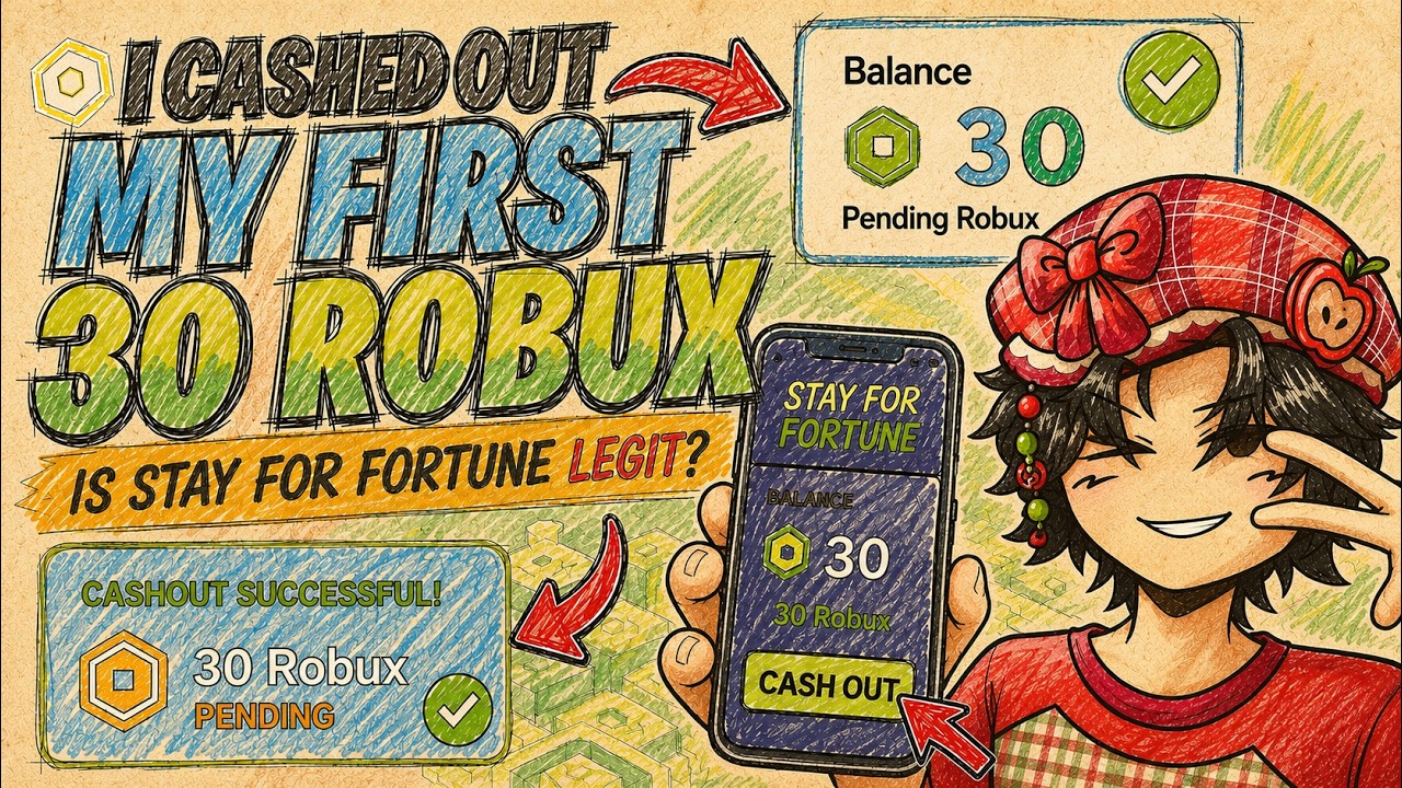 🔥 Вывел свои первые 30 Robux из Stay for Fortune... Реально ли это?