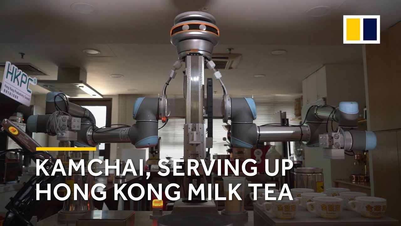 Meet the robot brewing Hong Kong style milk tea