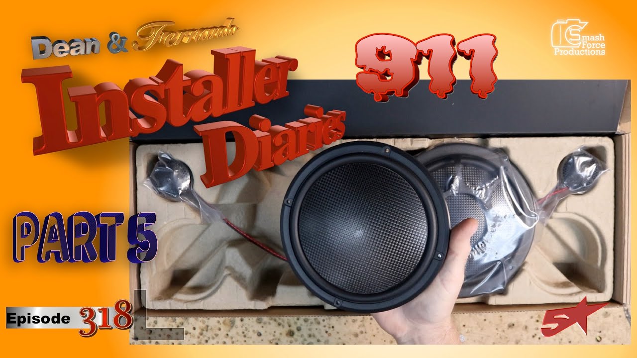 Accord  gets the worlds thinest speaker MOREL  mini 911 Installer Diaries 317 part 4