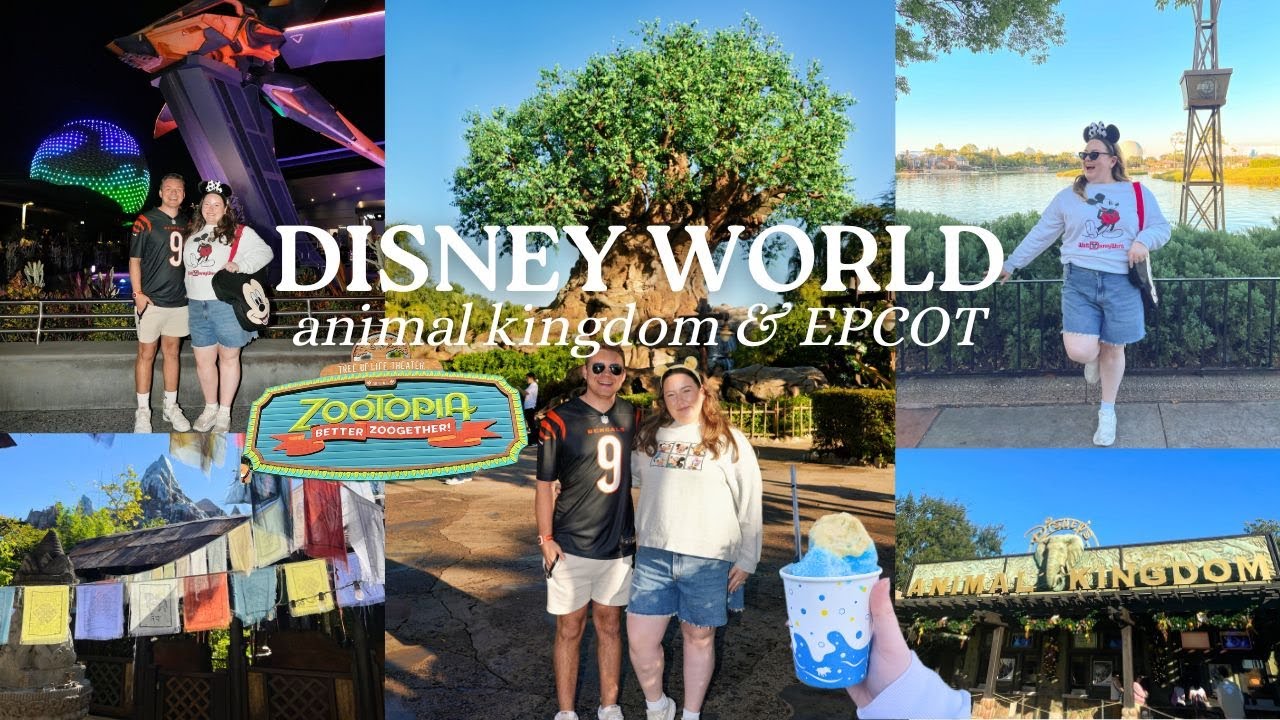 DISNEY WORLD VLOG✨ Animal Kingdom, EPCOT, Guardians, Pandora, rides, Caribbean Beach Resort, & more!