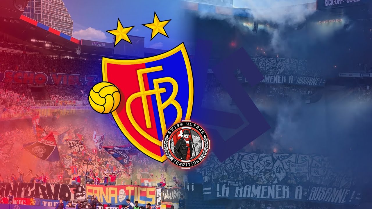 FC Basel 3:2 Lausanne Sport | 27.04.2025 | Choreo, Pyro, Fanchants | Swiss.Ultras.Tradition