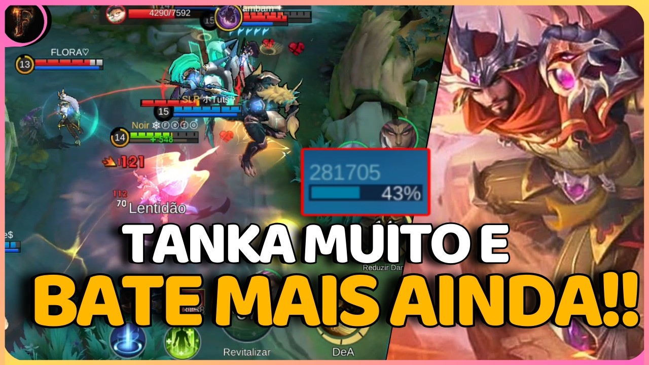 UM ROTA SIMPLES QUE FUNCIONA PERFEITAMENTE!! - KHALEED GAMEPLAY | Mobile Legends