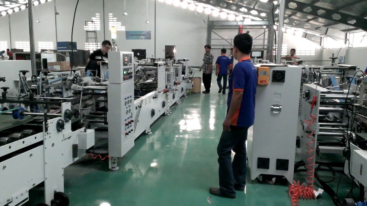 JK-1000PCF Jinnyeu Taiwan Automatic Folder Gluer Mesin Lem Kecepatan Tinggi