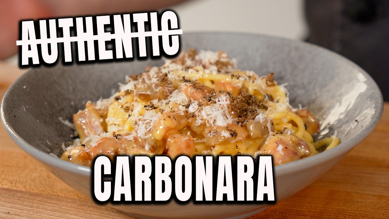 How To Make PERFECT Carbonara Every Time! Like a Pro Chef
