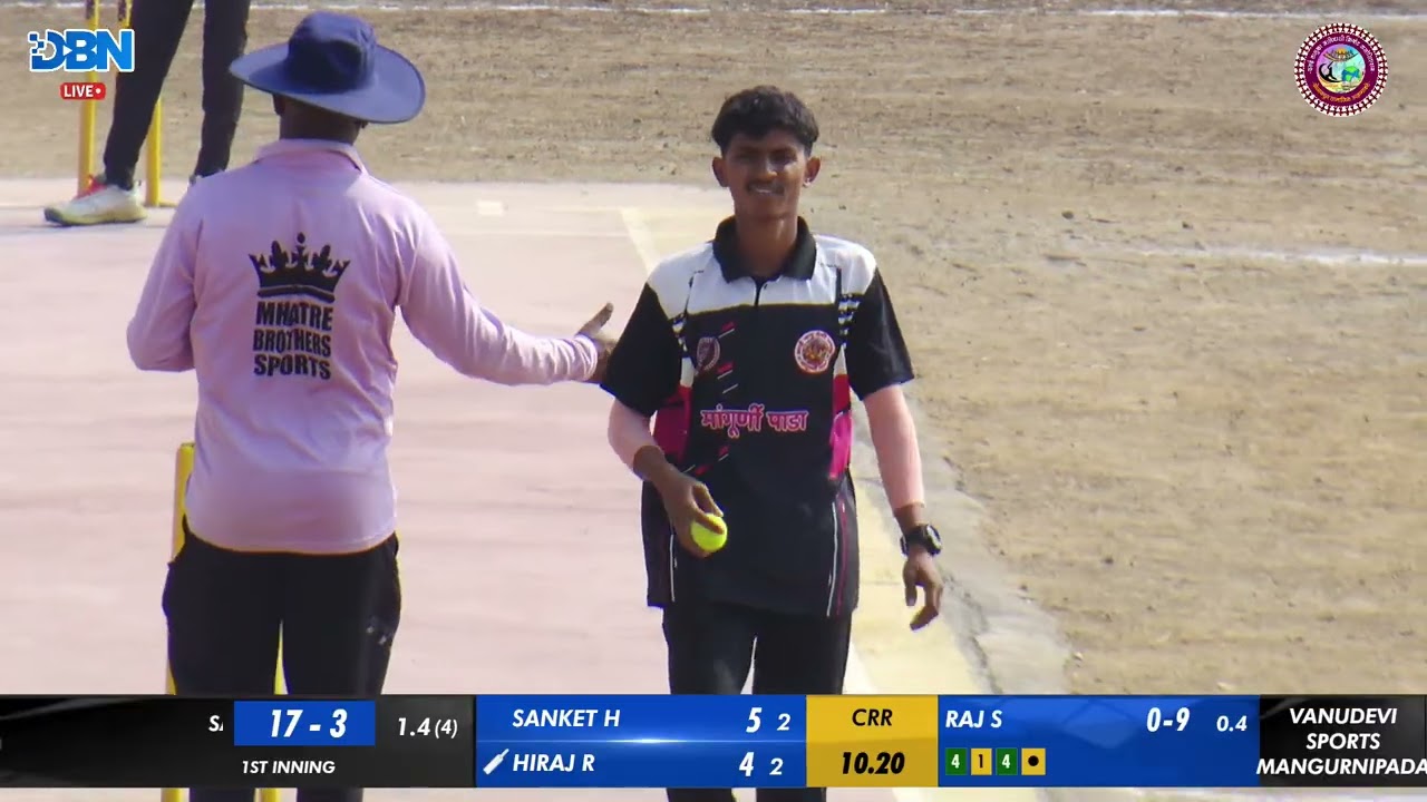 DAY 1 || MATCH NO 7 || VANUDEVI SPORTS MANGURNIPADA VS SAISHRADDHA BAPANE || SARPANCH UPASARAPANCH C