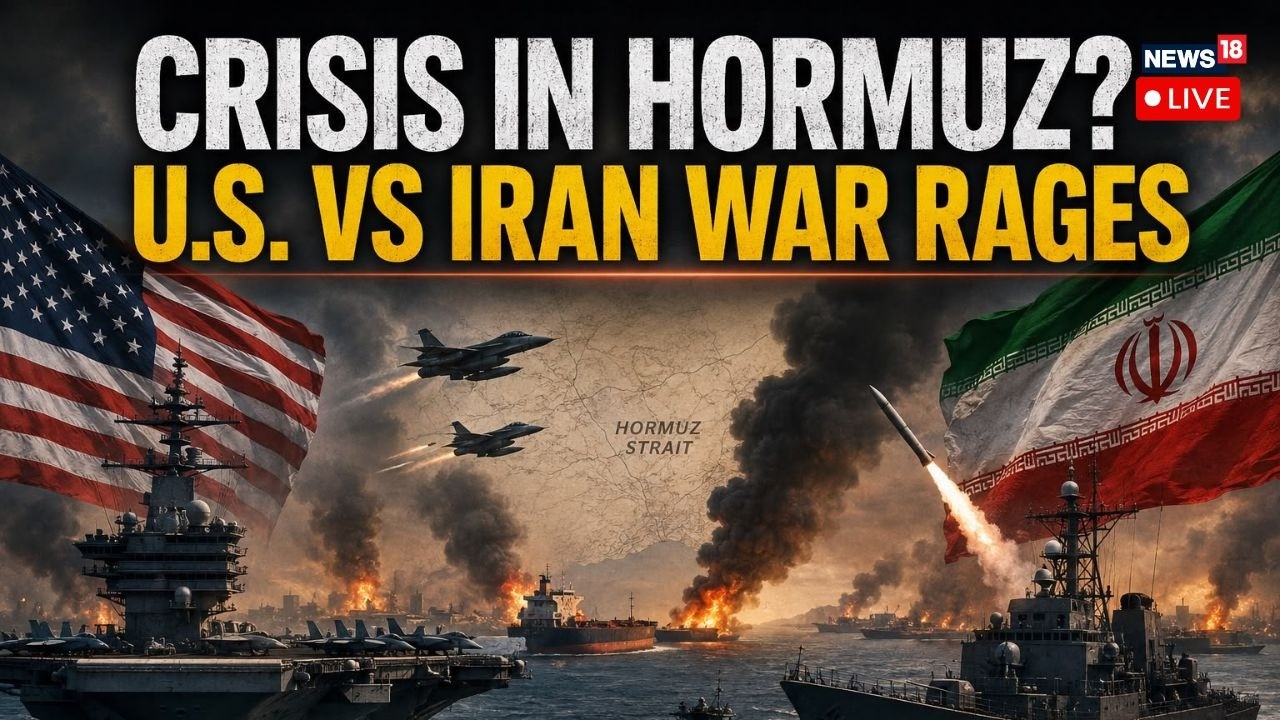US Iran War LIVE | Strait of Hormuz Crisis Flashpoint Deepens | War & Oil Crisis | Middle East LIVE