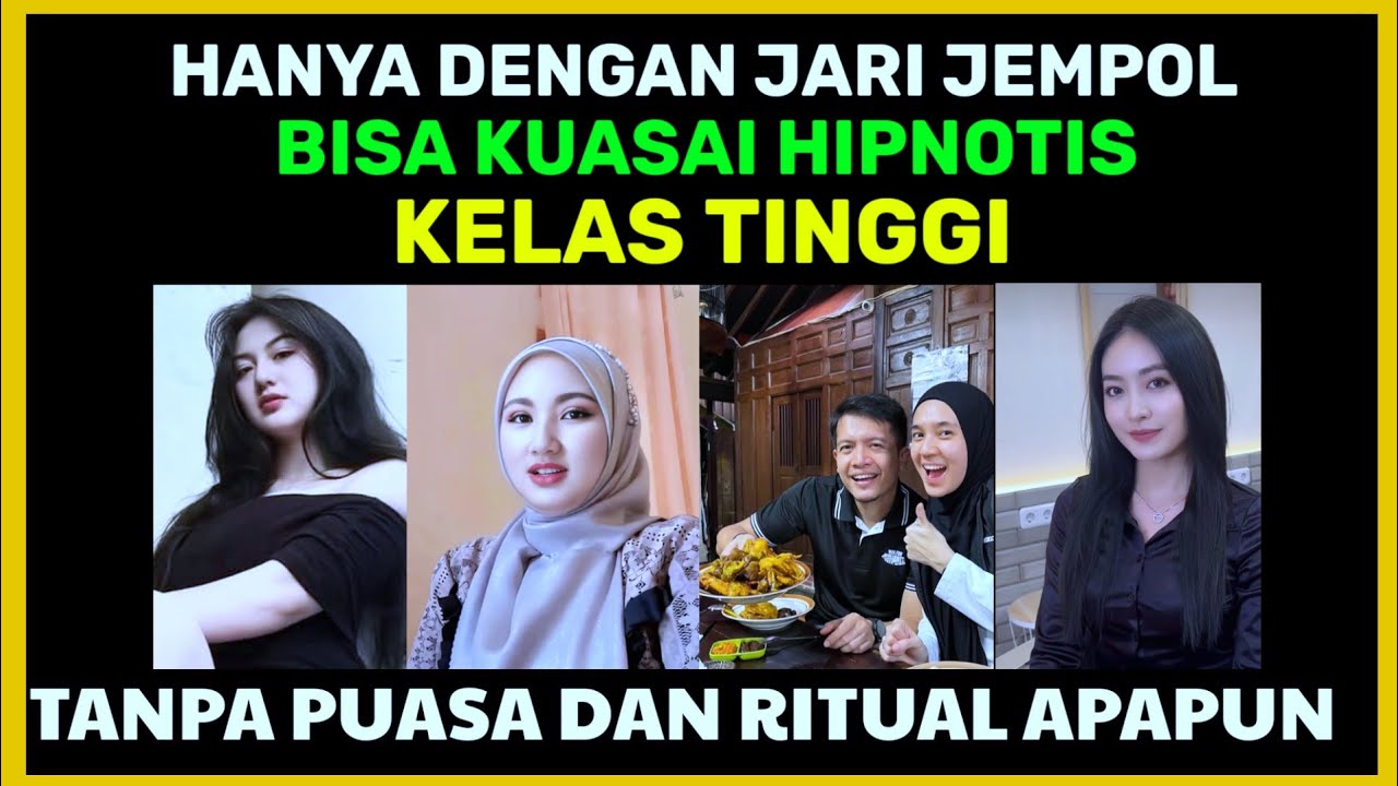 👍HANYA DENGAN JARI JEMPOL SAJA BISA MENGHIPNOTIS SEMUA ORANG SECARA LANGSUNG