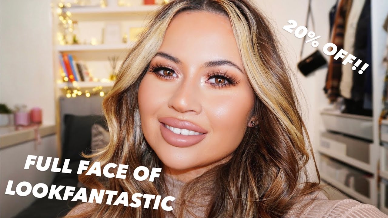 FULL FACE USING PRODUCTS FROM LOOKFANTASTIC | ANGELA RAYSON