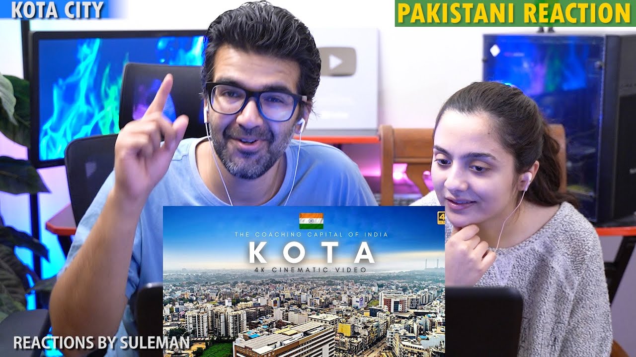 Pakistani Couple Reacts To Kota City | Rajasthan | The Coaching capital of India | Kota city tour