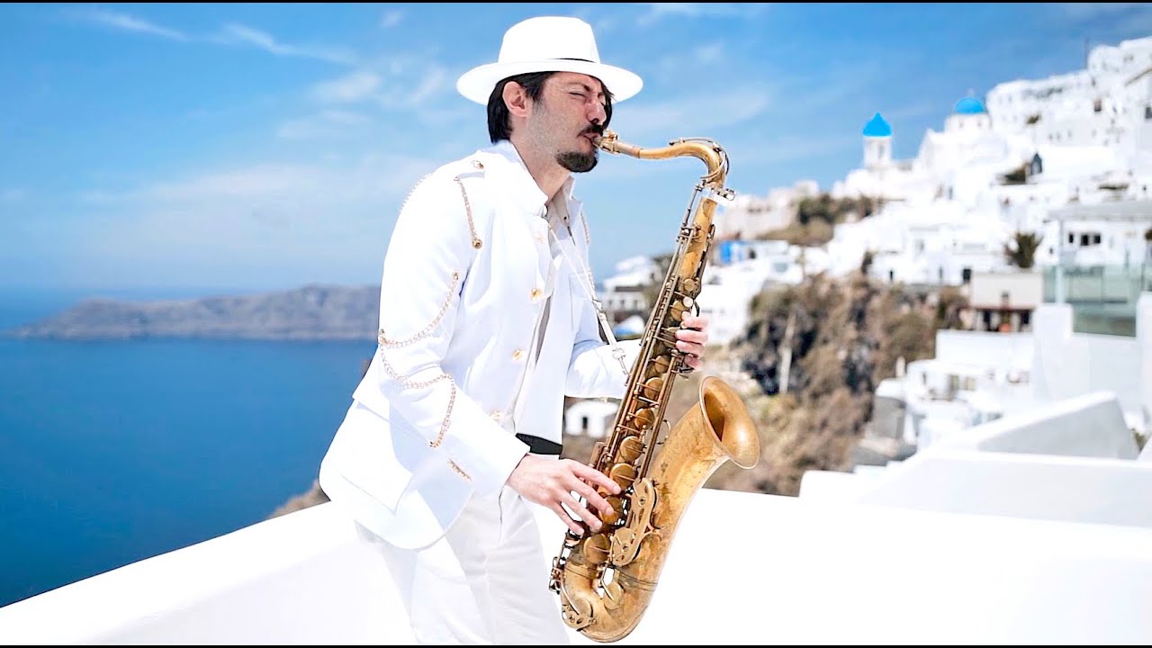 The Police - Every Breath You Take | Daniele Vitale Sax (Remix in Santorini)