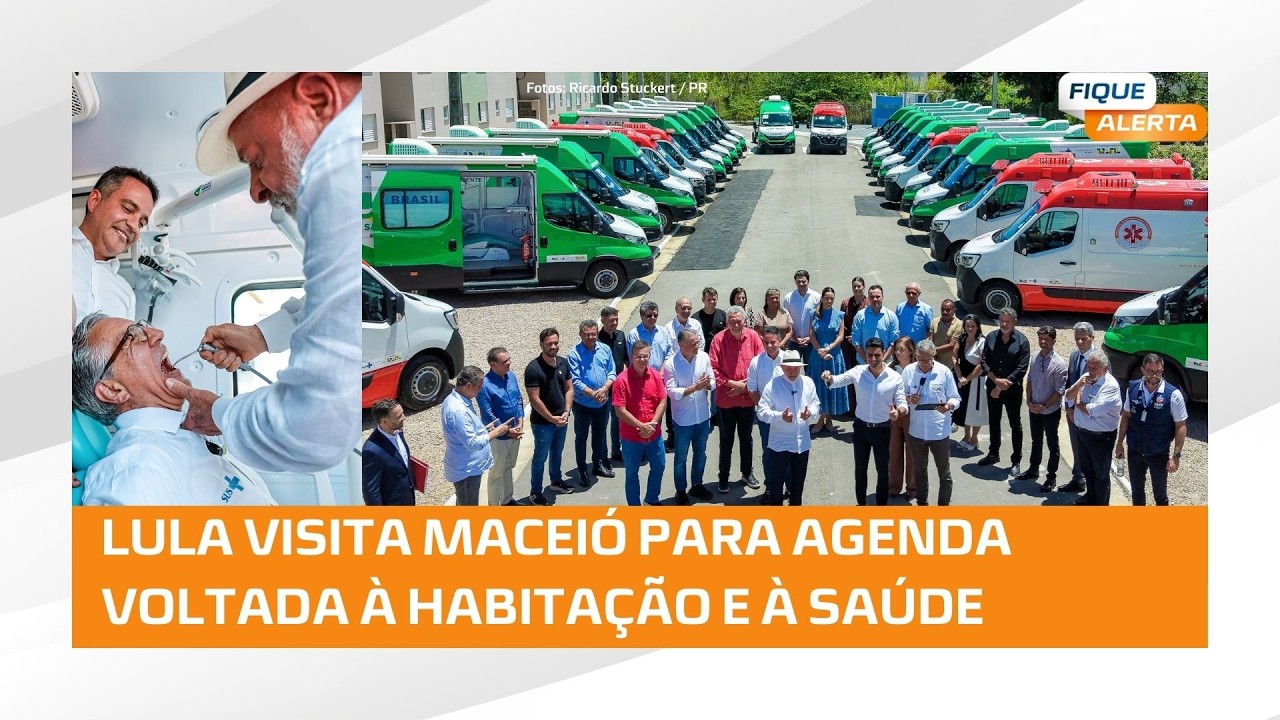 Compromissos na habitação e saúde: Presidente Lula cumpre agenda em Maceió