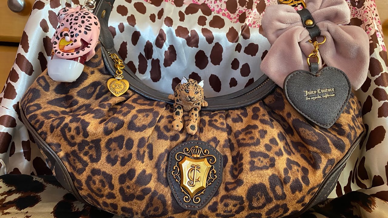 What’s In My Juicy Leopard Bag! Collab w @Everblesstasha9798 @SanayaDiamonds @A.JanaeOriginals 💗🐆