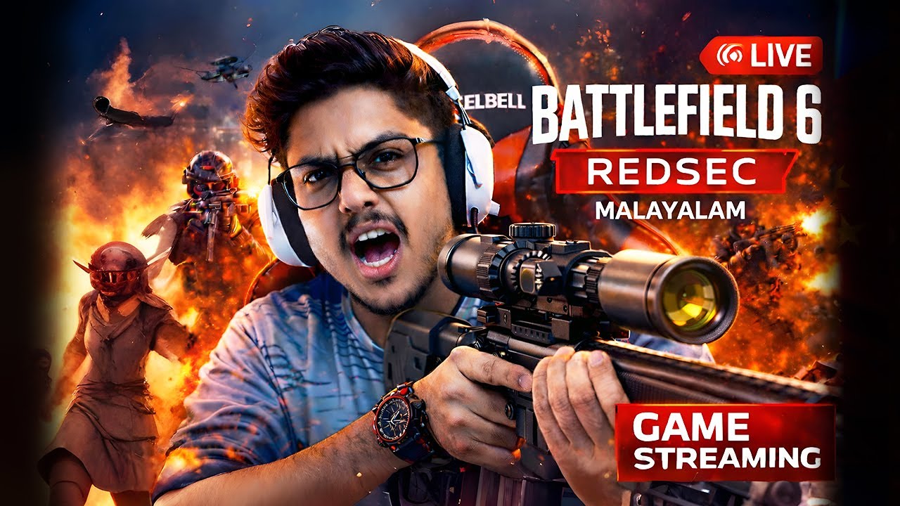 ⚔️Battlefield 6 LIVE – Non-Stop Action, Crazy Kills & Cinematic Warfare!🚁🔥| Malayalam