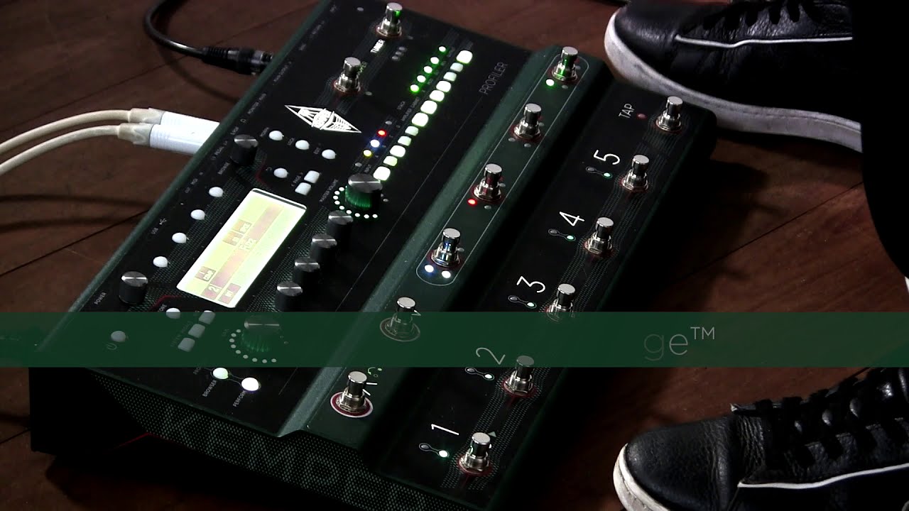 KEMPER PROFILER Stage&trade;- The new KEMPER Fuzz - performed by Simon Kramer