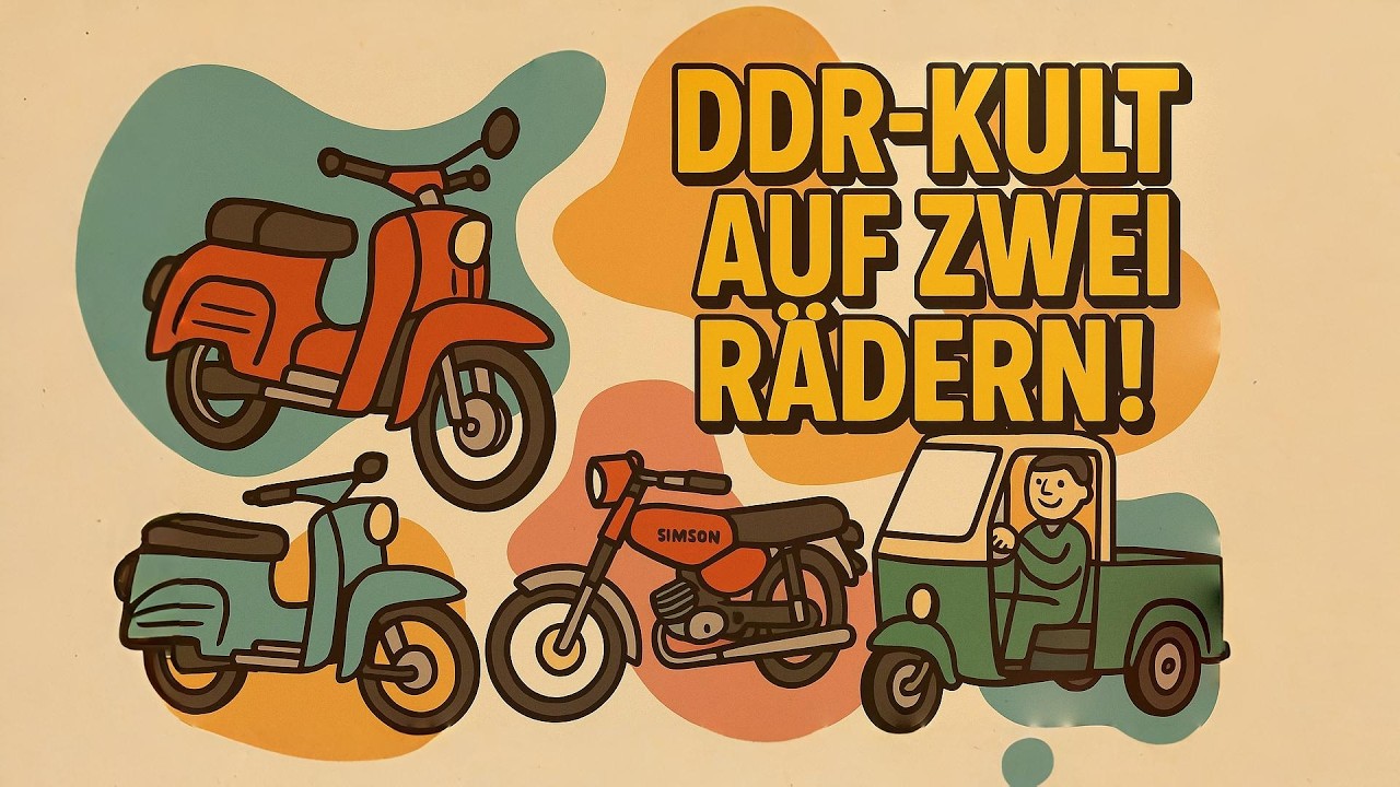 Schwalbe, Star & Co – 20 legendäre DDR-Mopeds im Rückblick