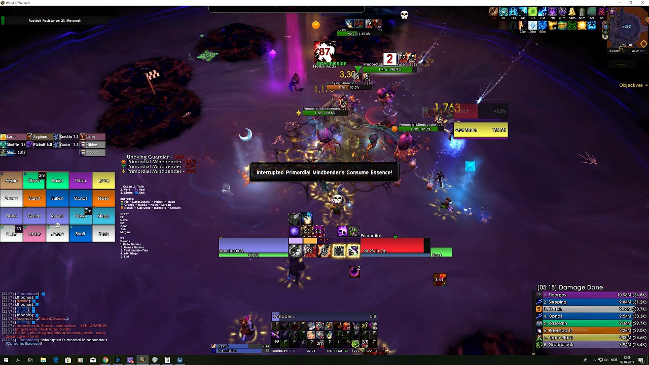 Fragglene vs Mythic Uu'nat world 137