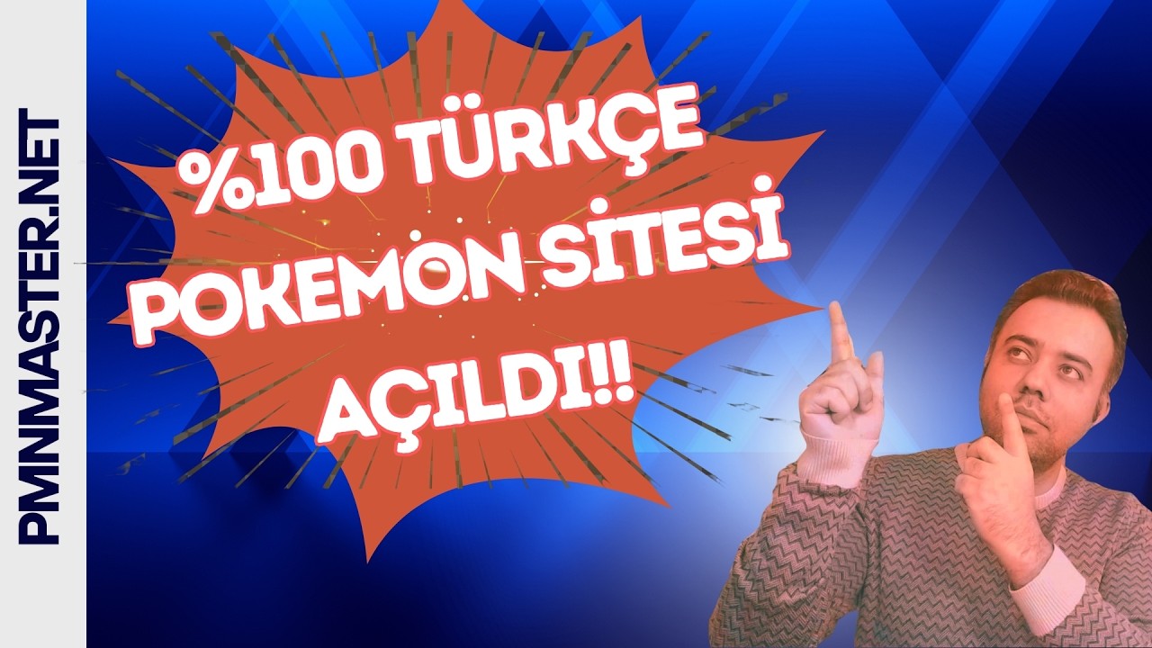 TÜRKİYE'NİN POKEMON SİTESİ PMNMASTER.NET AÇILDI! - %100 Yerli ve Milli Sitemizi İnceleyelim.