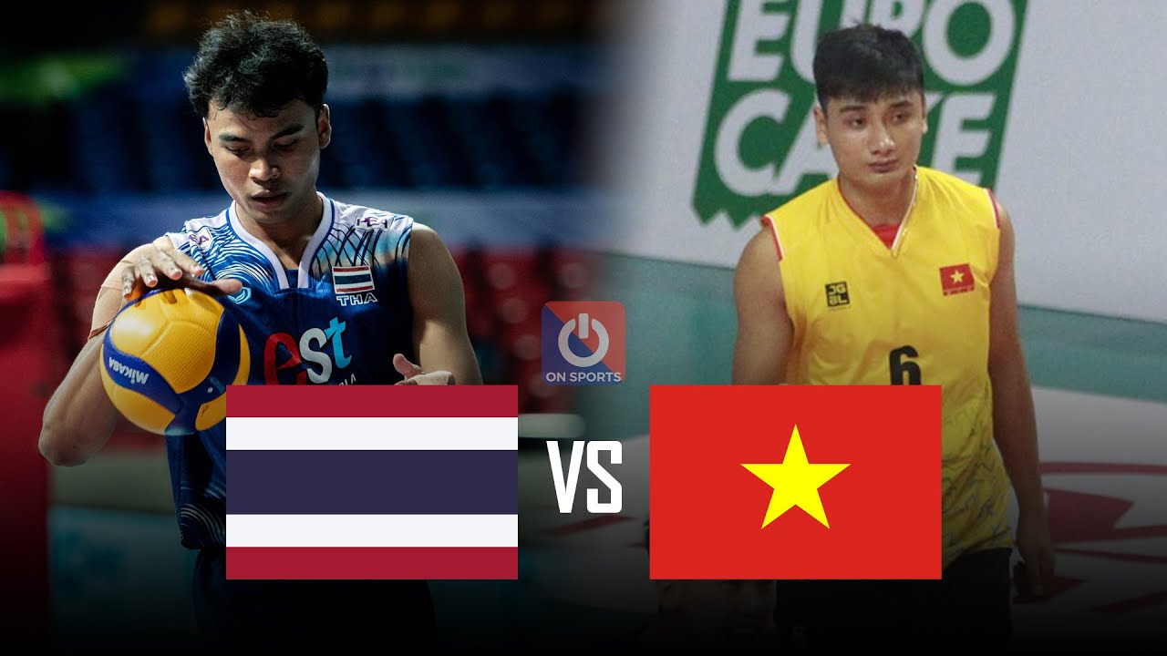 Full HD | Thailand vs Vietnam | Anurak Phanram vs Phạm Văn Hiệp Volleyball ASEAN
