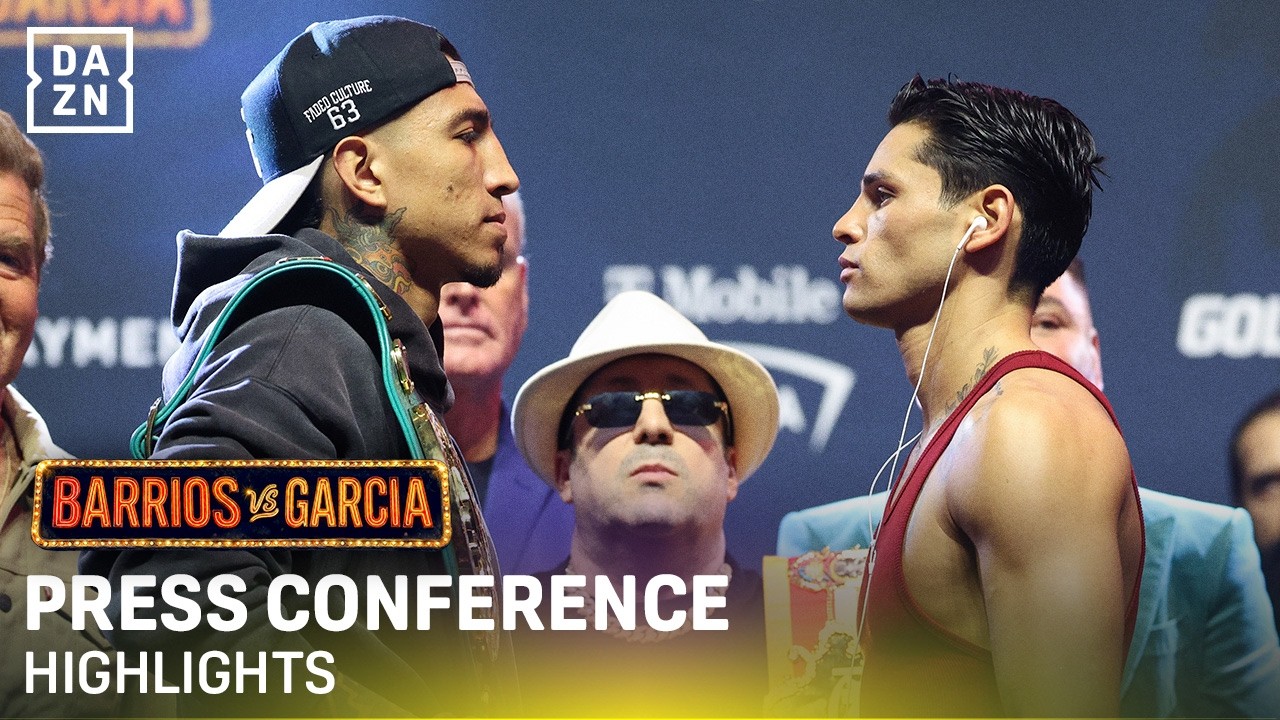 PRESS CONFERENCE HIGHLIGHTS | MARIO BARRIOS VS RYAN GARCIA