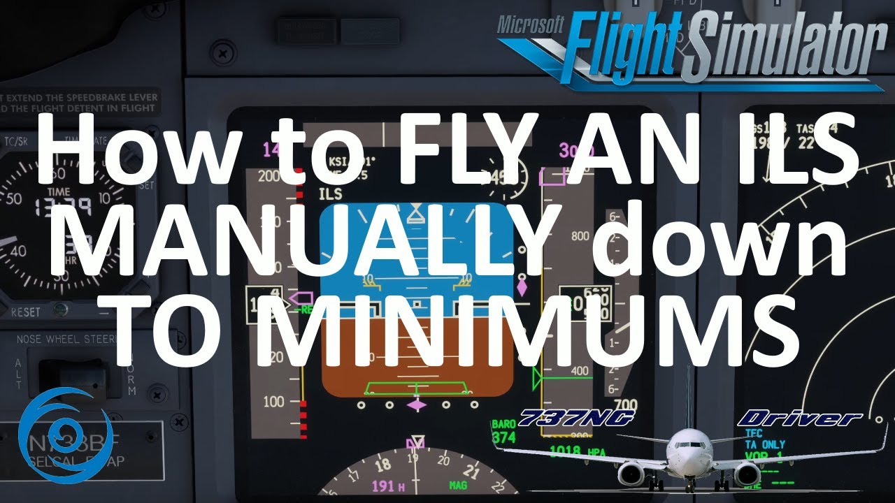 The MAGIC behind MANUALLY flying an ILS | Real 737 Pilot