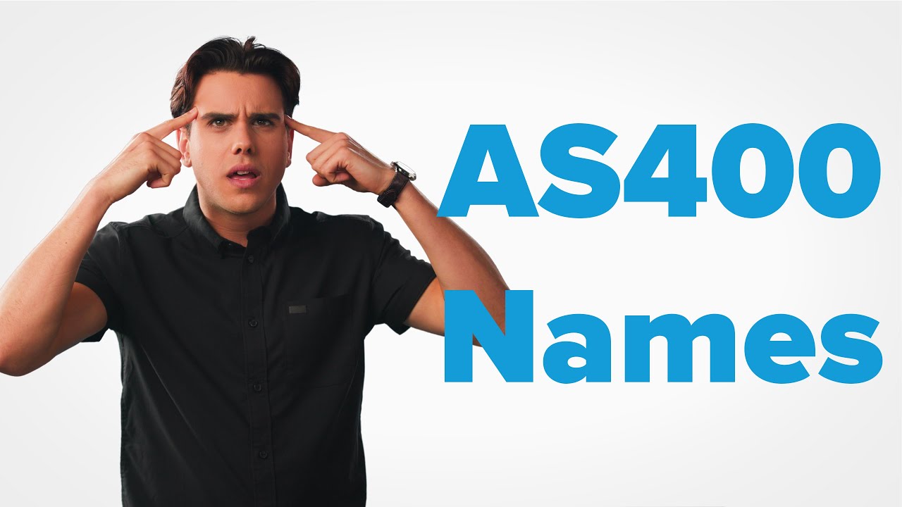 The Different Names For AS400