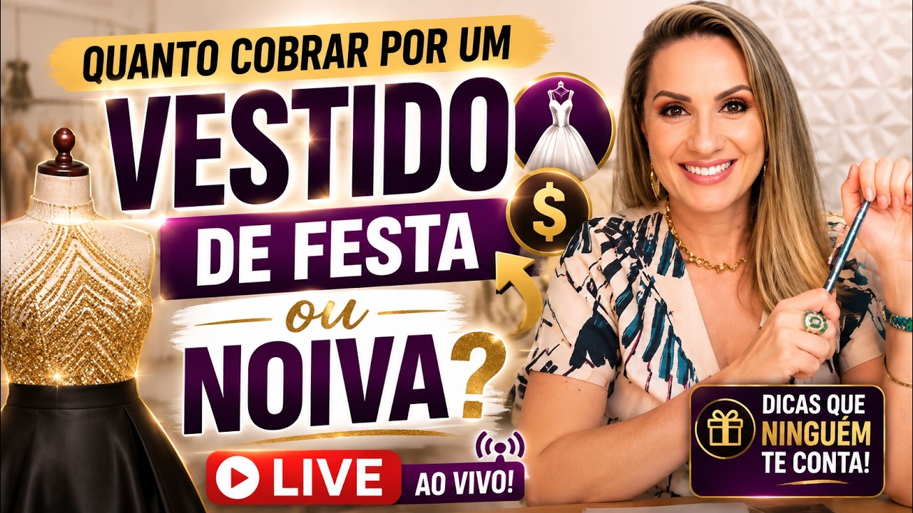 QUANTO COBRAR POR UM VESTIDO DE FESTA OU NOIVA? I SILVIA MEDEIROS